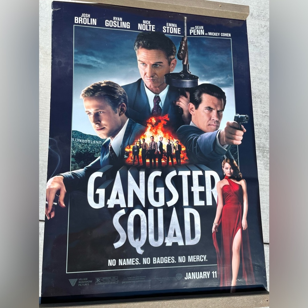 Gangster Squad - 27x40” Movie Poster [Sean Penn/Ryan Gosling/Emma Stone]